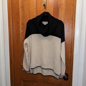 Women's cashmere cowl neck sweater